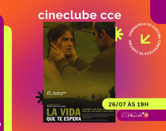 NO CINECLUBE CCE, O CINEMA É DE GRAÇA!